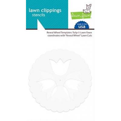 Lawn Fawn Reveal Wheel Templates - Tulip